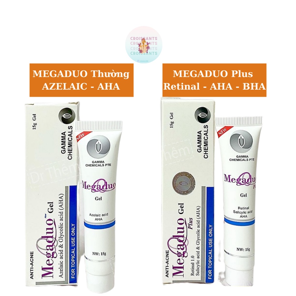 (CHÍNH HÃNG) Megaduo Gel 15g- Giảm Mụn, Giảm Thâm, Giảm Mụn Ẩn