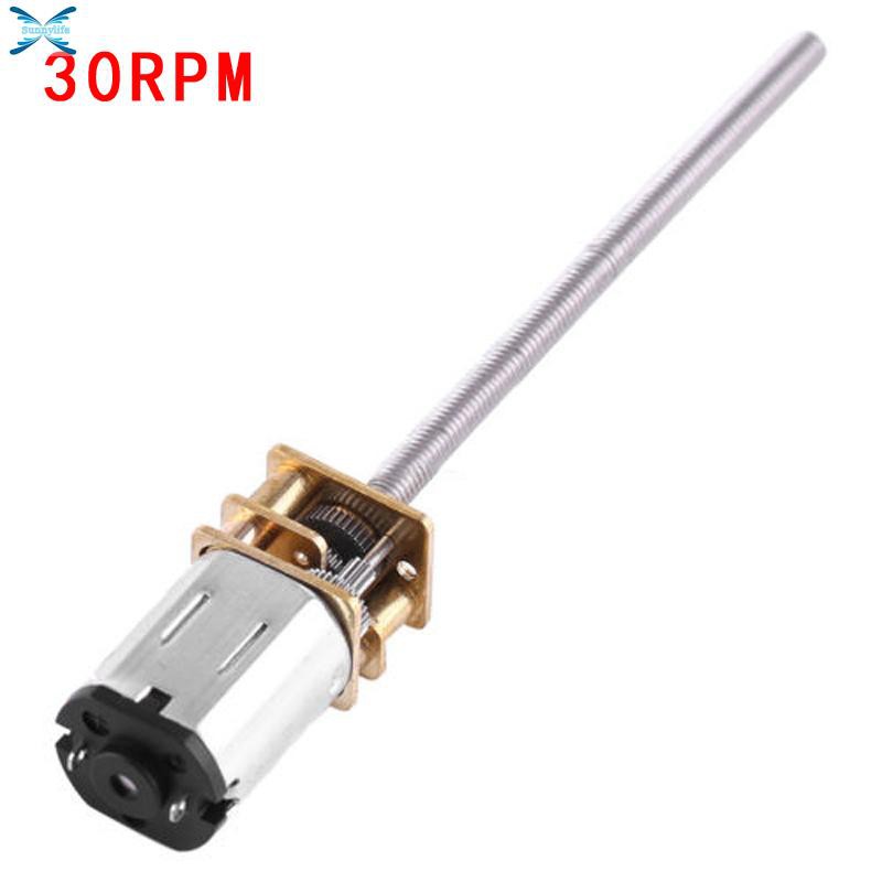 Bánh Răng Kim Loại 7 Tốc Độ Dc 6v Mini M3x55mm