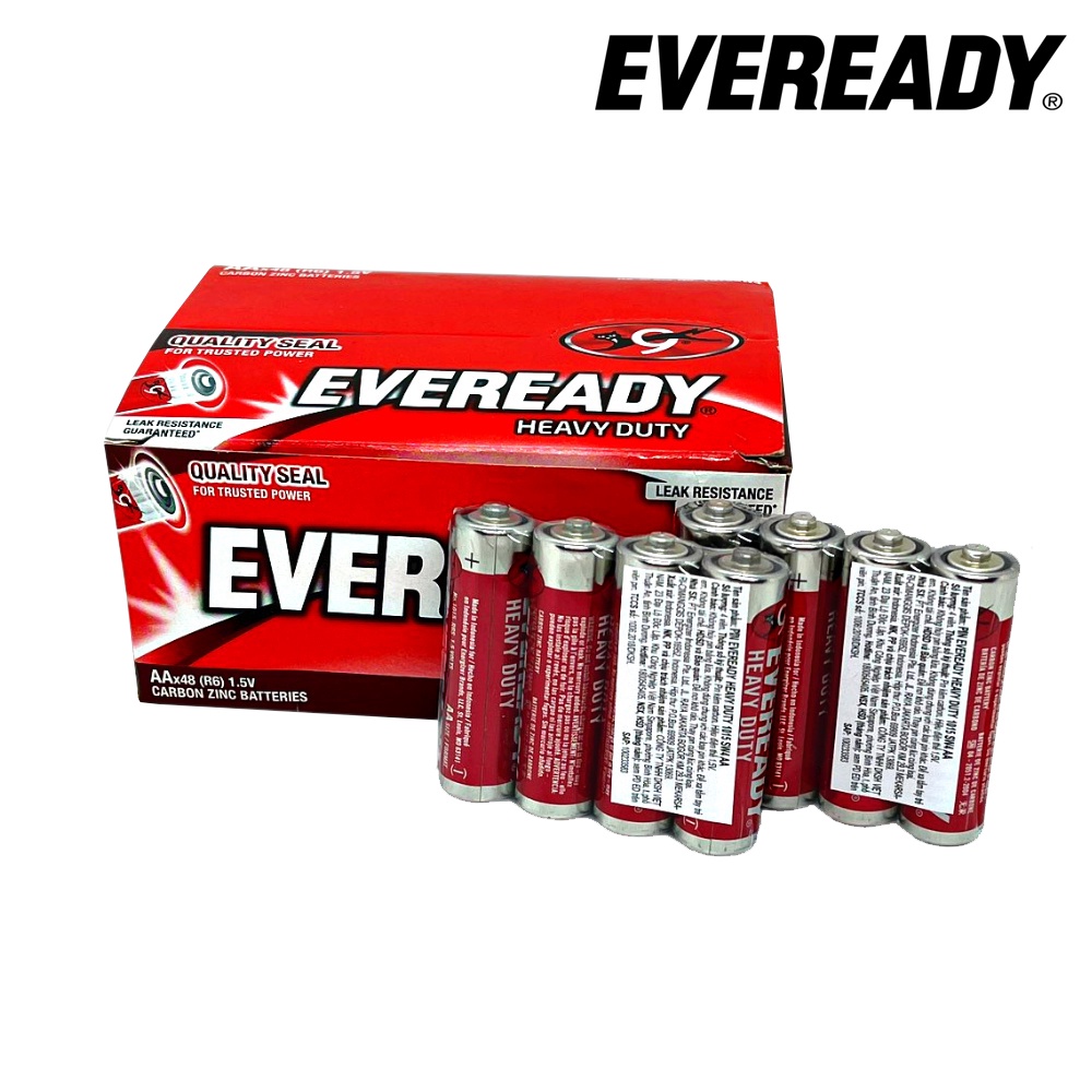 Hộp Pin AA 1,5V  ENERGIZER EVEREADY heavy duty 1015 - Hàng Chính Hãng