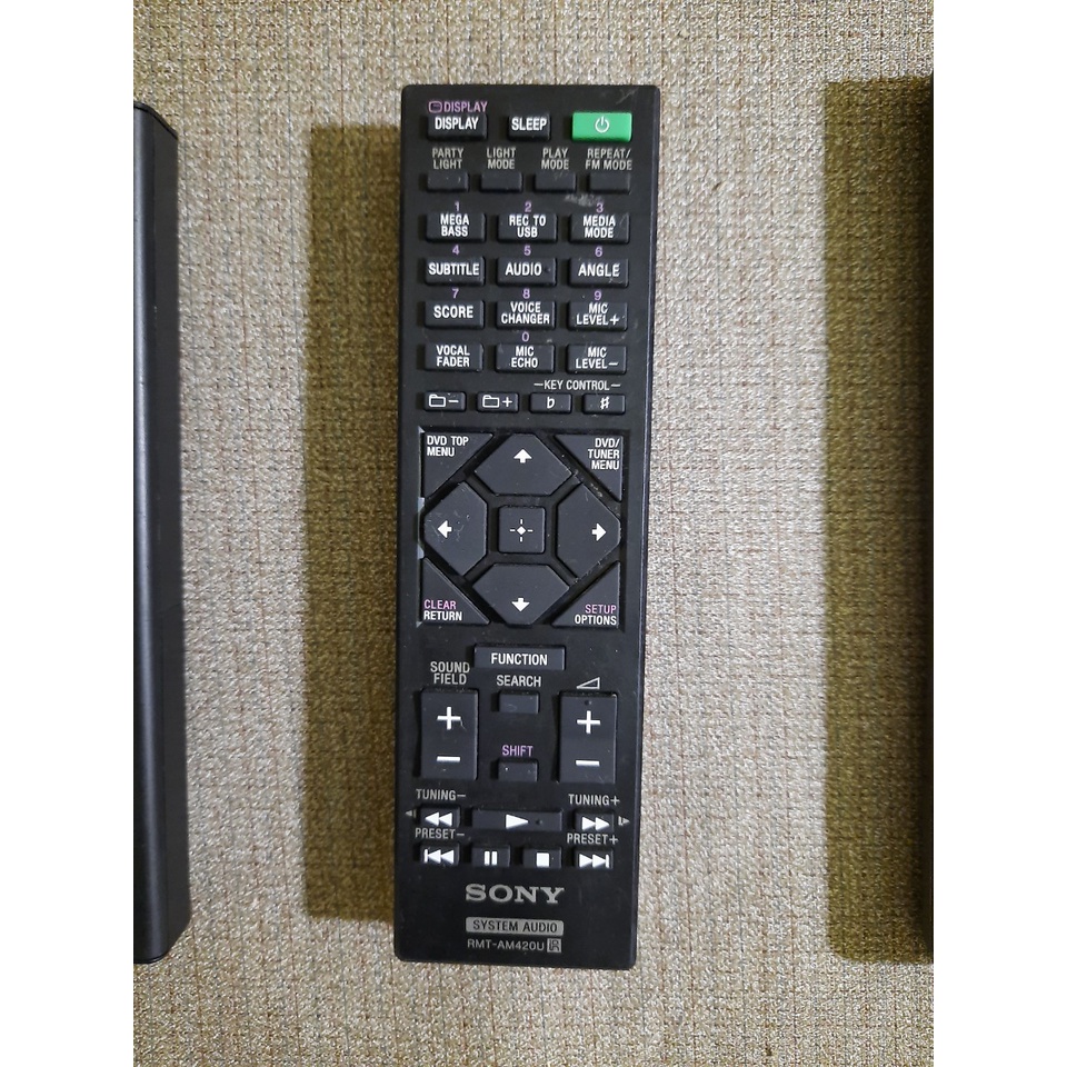 Remote điều khiển dàn âm thanh Sony 4 loại - Hàng chính hãng theo máy 100% Tặng kèm Pin