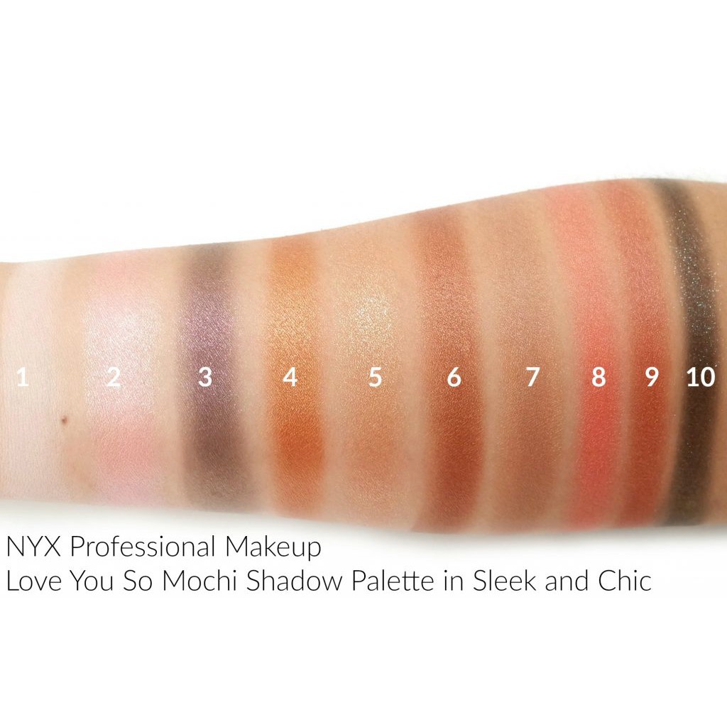 Bảng phấn mắt NYX Love You So Mochi Eyeshadow Palette 02 Sleek And Chic
