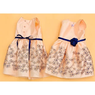 Đầm thêu hoa La Princess