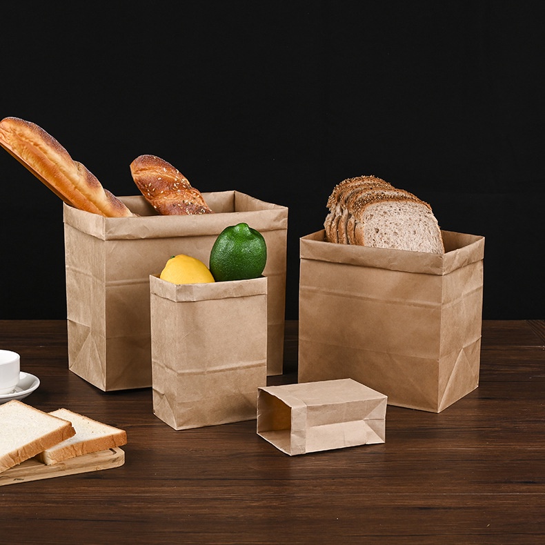 100 Túi giấy Kraft 40 x 30 x 13cm - Loại giấy tốt định lượng 70gsm - Dùng để đóng gói hàng và gói trái cây chuyên nghiệp