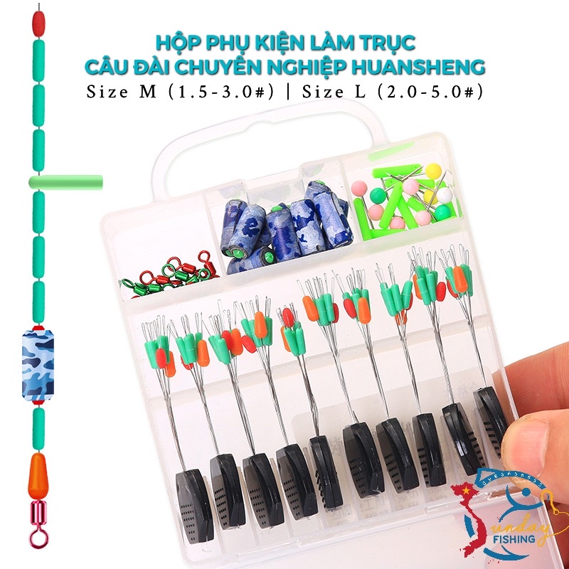 Set Phụ Kiện Làm Trục Câu Đài Chuyên Nghiệp 7+2