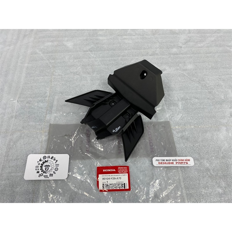 Dè sau miếng phụ đỡ VARIO CLICK 125/150/160 2018-2022 chính hãng Honda, Cánh dơi 80104K59A70