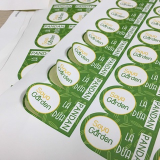 DECAL ĐẾ VÀNG A4( xấp 100 tờ)