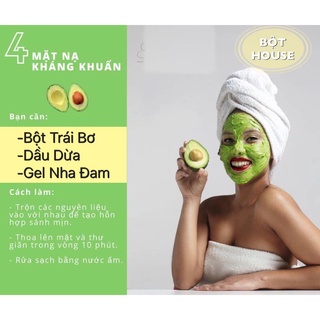 BỘT TRÁI BƠ HANDMADE NHÀ BỘT