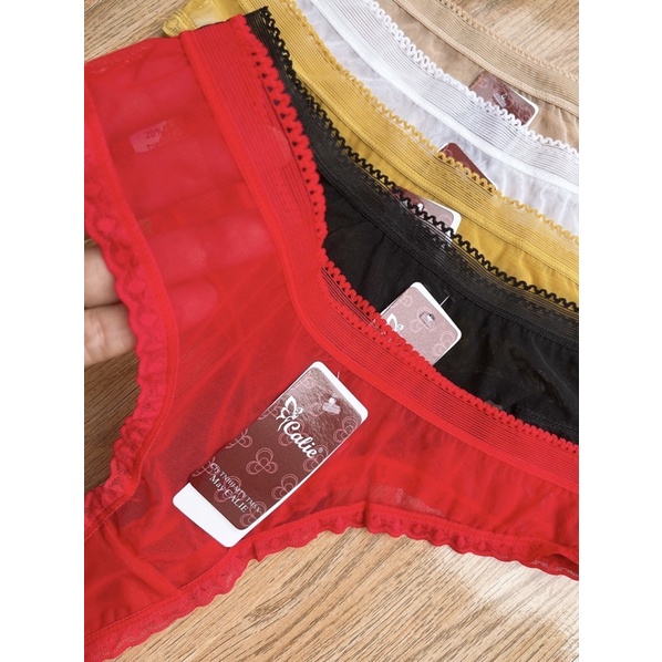 COMBO 4 Quần lót nữ Lọt Khe ren lưới không viền Gợi Cảm - 2033