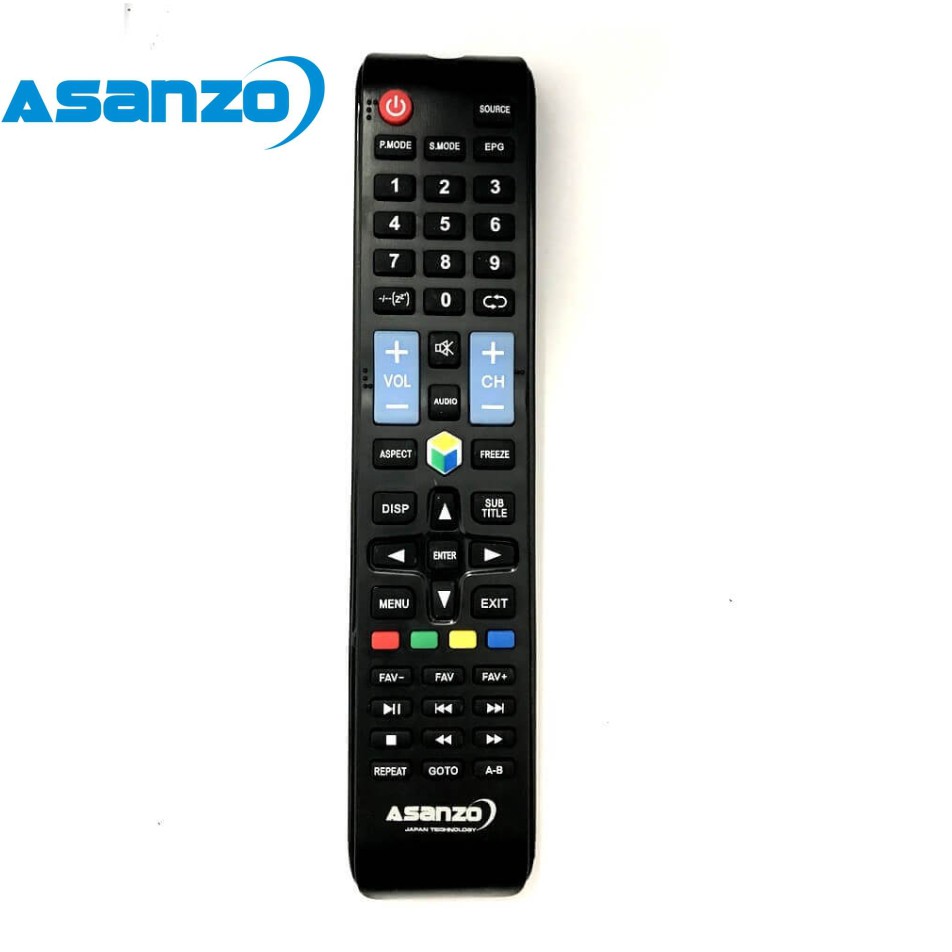 Điều khiển TV Asanzo Smart.