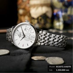 [CHÍNH HÃNG ]Đồng Hồ Nam SRWATCH SG1072.1102TE TIMEPIECE trắng