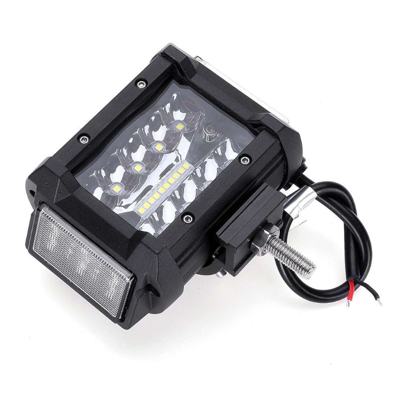 Đèn Pha LED Đi Trong Sương Mù Hình Vuông 108W Dành Cho Ô Tô Xe Tải