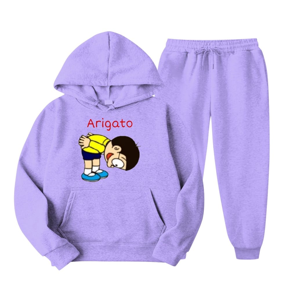 Dayy99 Arigato Hoodie Suit. S .5-7 Tuổi. M 8-12 tuổi. L 13-16 Năm
