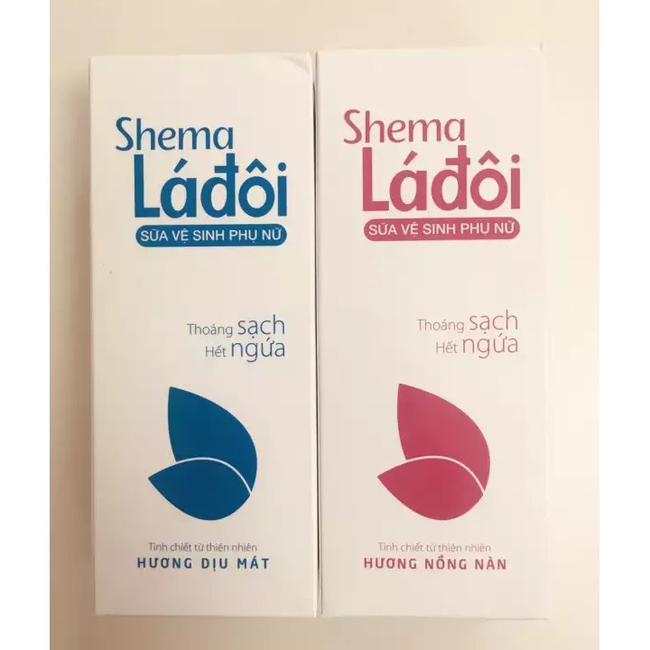 SHEMA LÁ ĐÔI - DUNG DỊCH VỆ SINH PHỤ NỮ