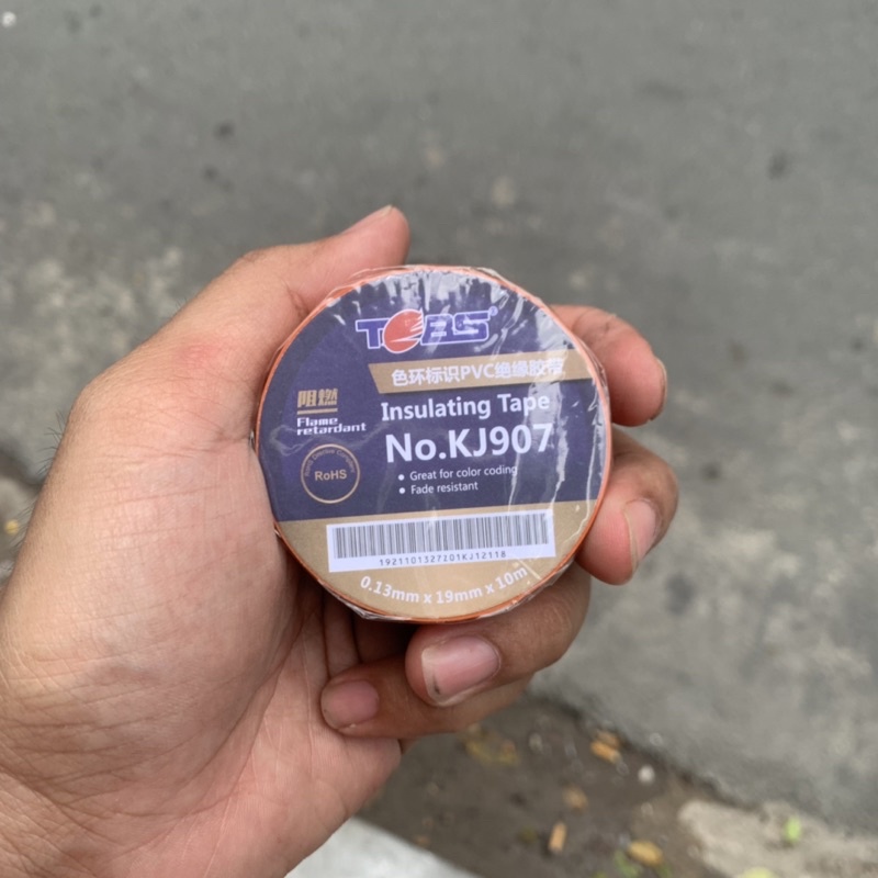 Băng keo điện Nhật, set 4 cuộn 10m