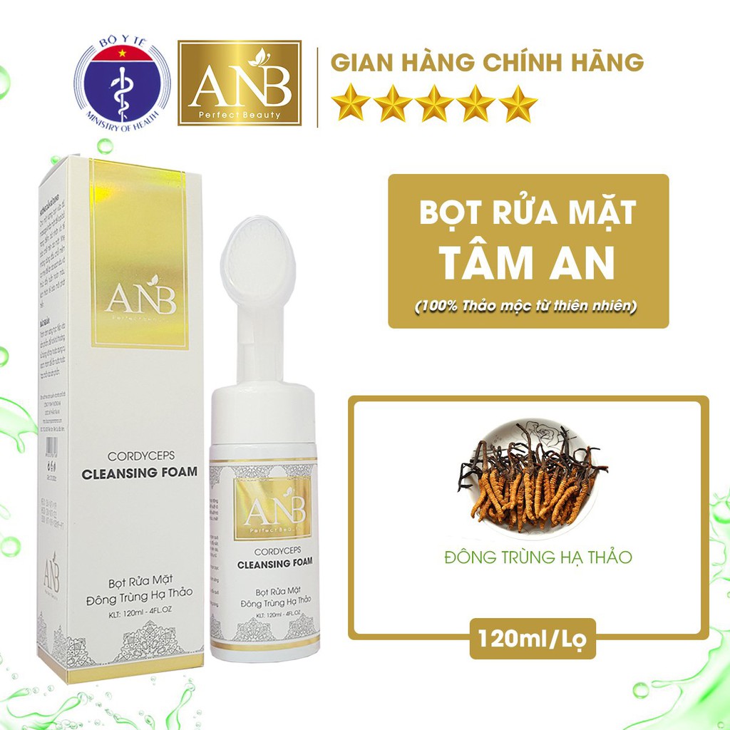 {SP Chính hãng} Bọt rửa mặt đông trùng hạ thảo ANB | BigBuy360 - bigbuy360.vn