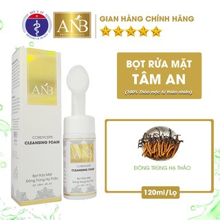 {SP Chính hãng} Bọt rửa mặt đông trùng hạ thảo ANB