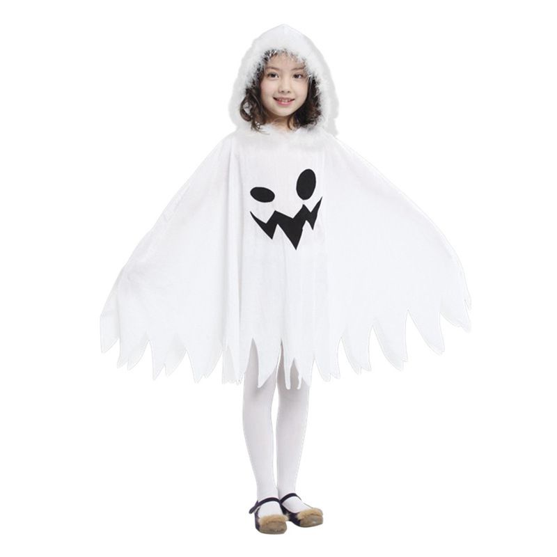 Kids Ghost Cloak Cape Cosplay Costumes Toddlers Outfit Party Role Play Halloween gift