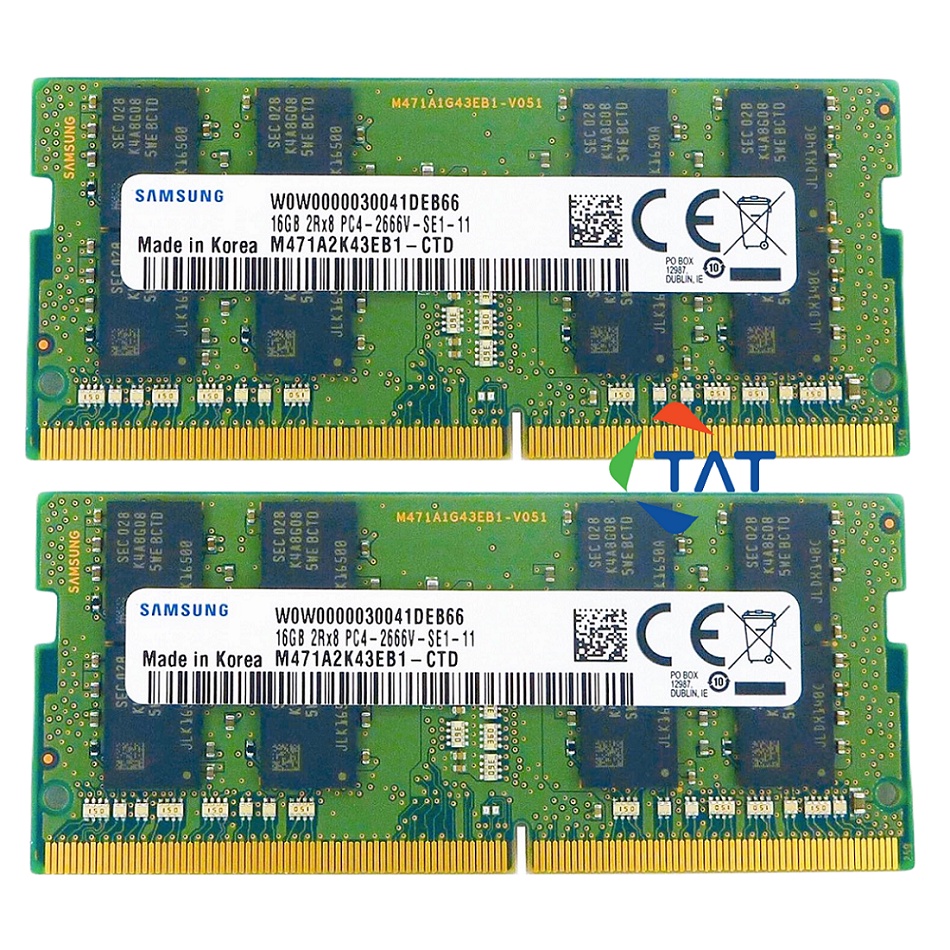 Ram Samsung 16GB DDR4 2666MHz Dùng Cho Laptop Macbook