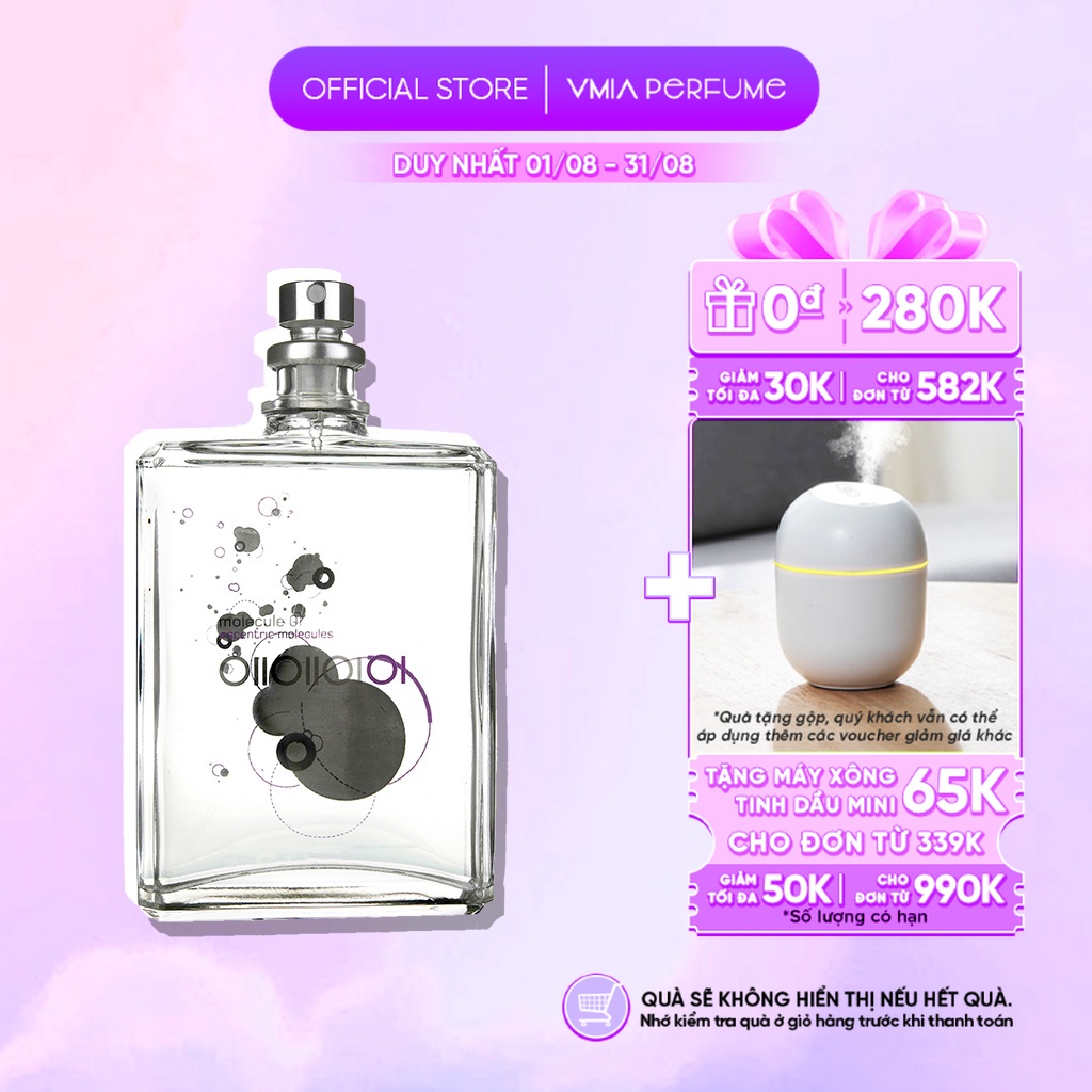 Nước hoa Unisex Molecule 01 mẫu thử 2ml 5ml 10ml