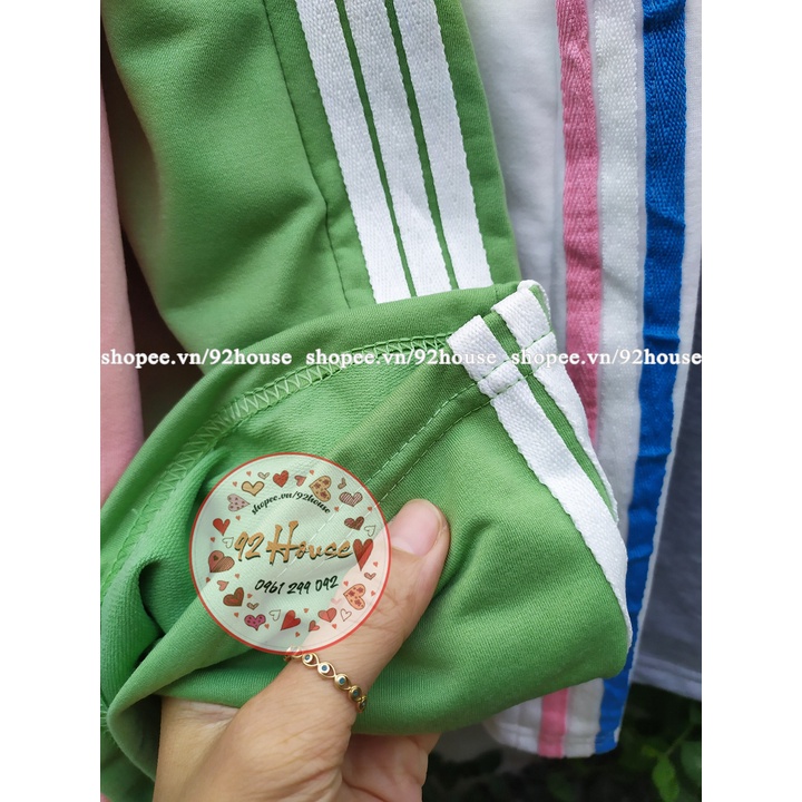 Quần đùi thể thao 3 sọc ulzzang unisex quần short phom suông nam nữ đều mặc được
