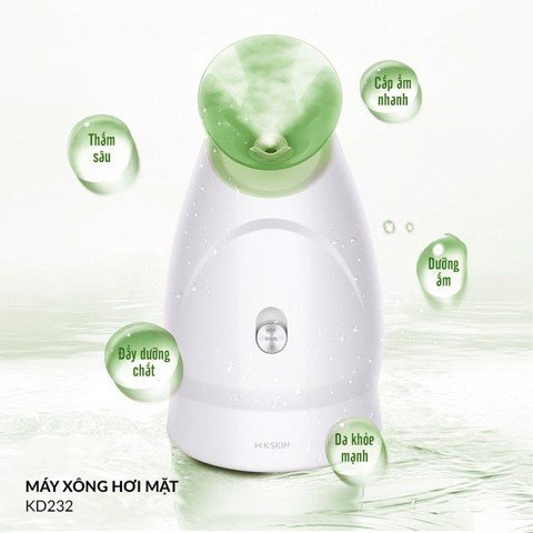 Máy Xông Hơi Mặt K.Skin Facial Steamer Green KD232 &amp; KD233