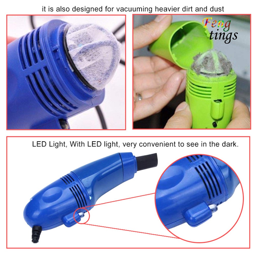 Dụng cụ vệ sinh bàn phím máy tính mini USB thiết kế tiện dụng