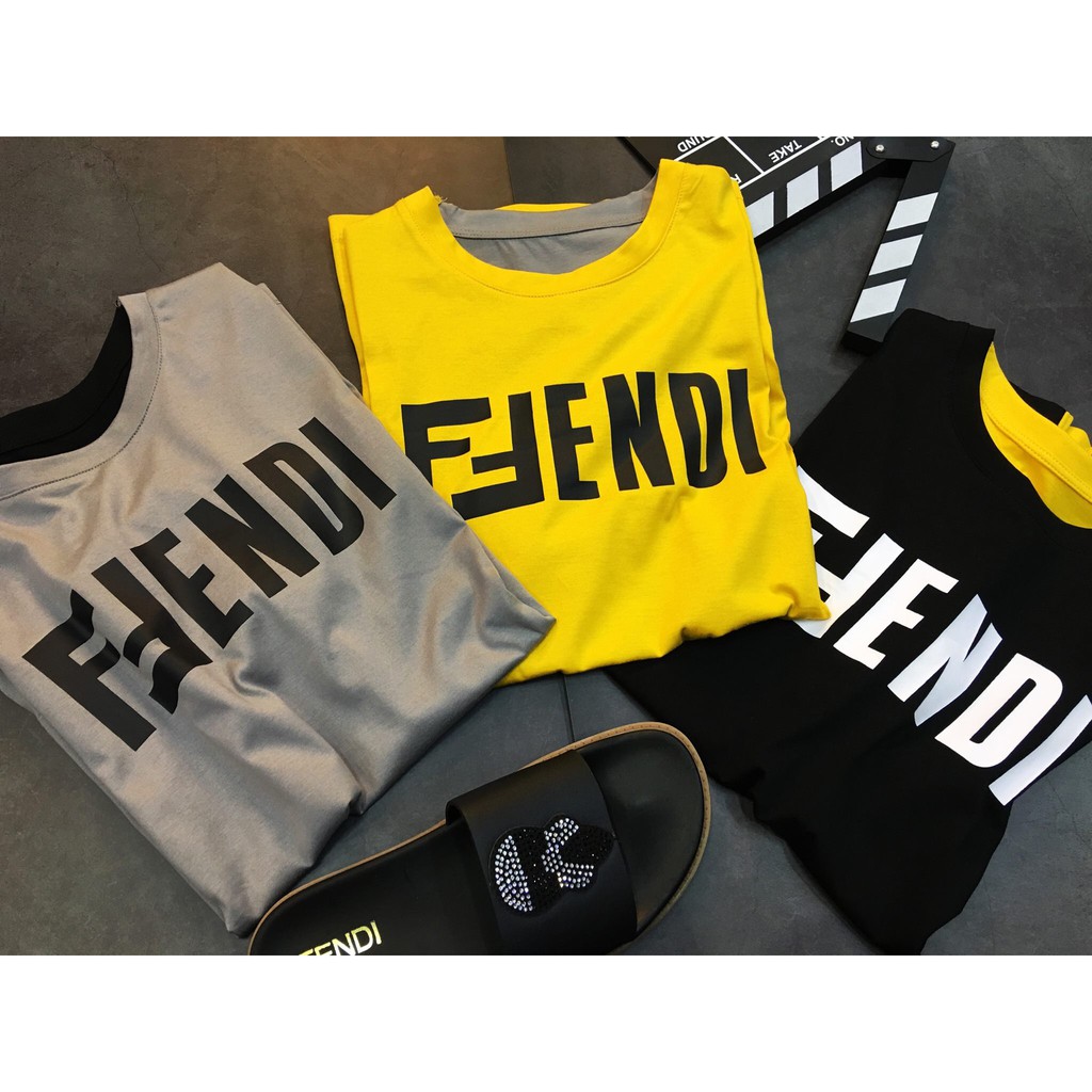 Áo thời trang siêu cấp Fendi 2 màu [ hot trend ]