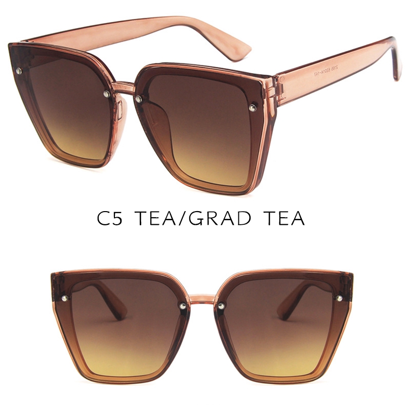 Kính Mát Mắt Mèo Phong Cách Hàn Quốc Cho Nữ