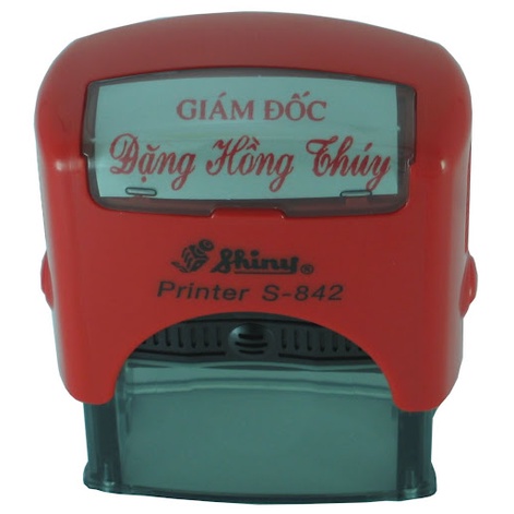 [BÁN CHẠY] Làm Dấu Chức Danh Khắc Theo Yêu Cầu (Shiny S-842)