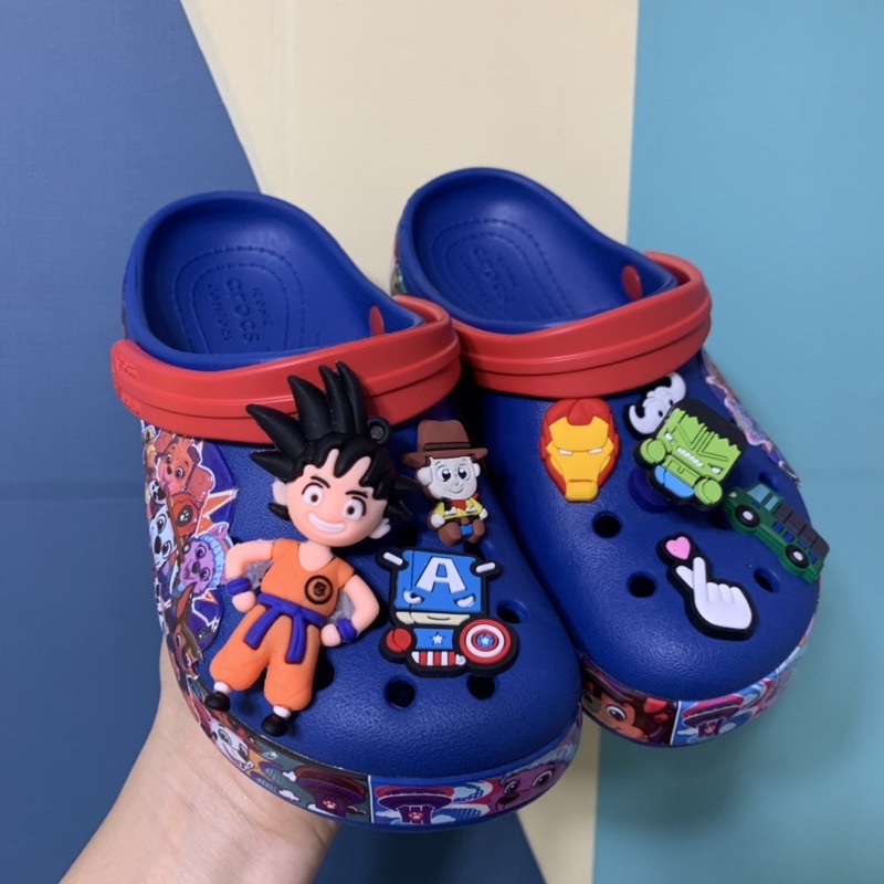 [Có sẵn] Dép sục band kid cho bé trai hình chó cứu hộ