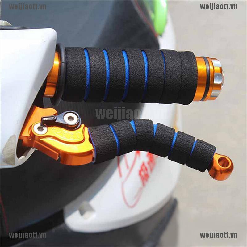 Set 2 cặp ốp tay lái + càng thắng cho xe moto bằng xốp mềm chất lượng cao