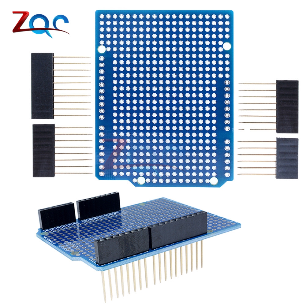 Bo Mạch Pcb Prototype Dành Cho Arduino Uno R3 Atmega328P Shield Protobild Diy Fr-4 2.54mm 2mm