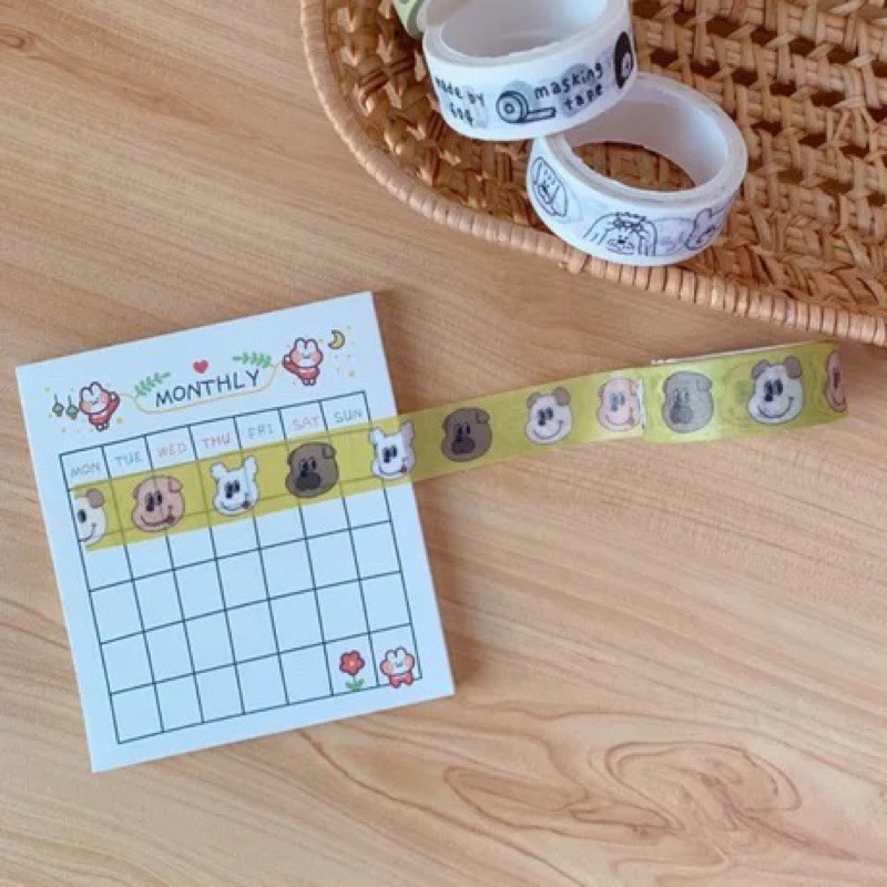 Tape dán hình cute