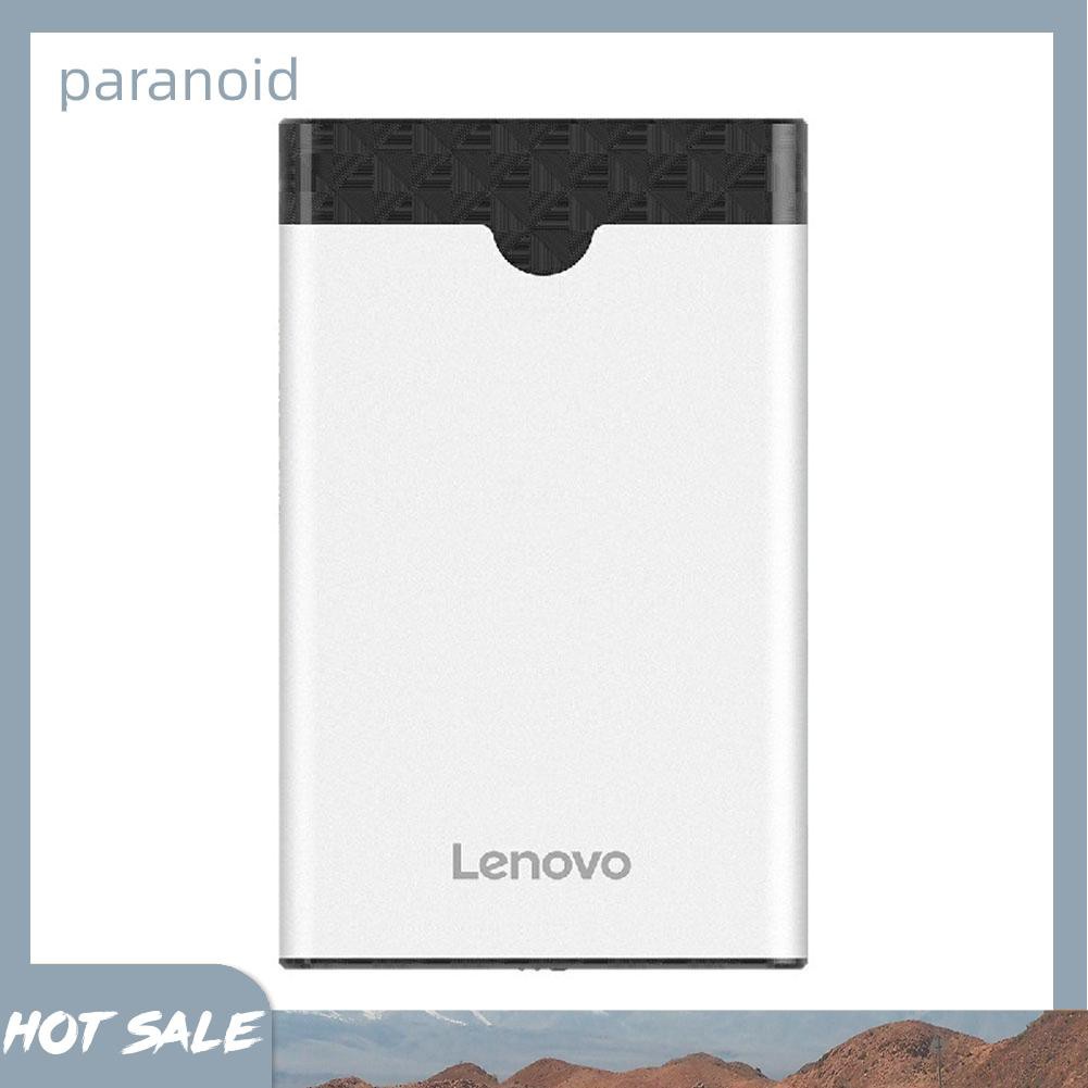 Vỏ Ổ Cứng Ngoài Paranoid Lenovo S-03 USB 3.1 SATA HDD SSD Box 6Gbps 2.5 inch Ốp | BigBuy360 - bigbuy360.vn