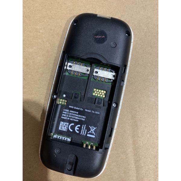 Xác điện thoại nokia ta-1034
