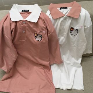 Áo polo thêu chuột ôm hoa😍😍😍😍😎