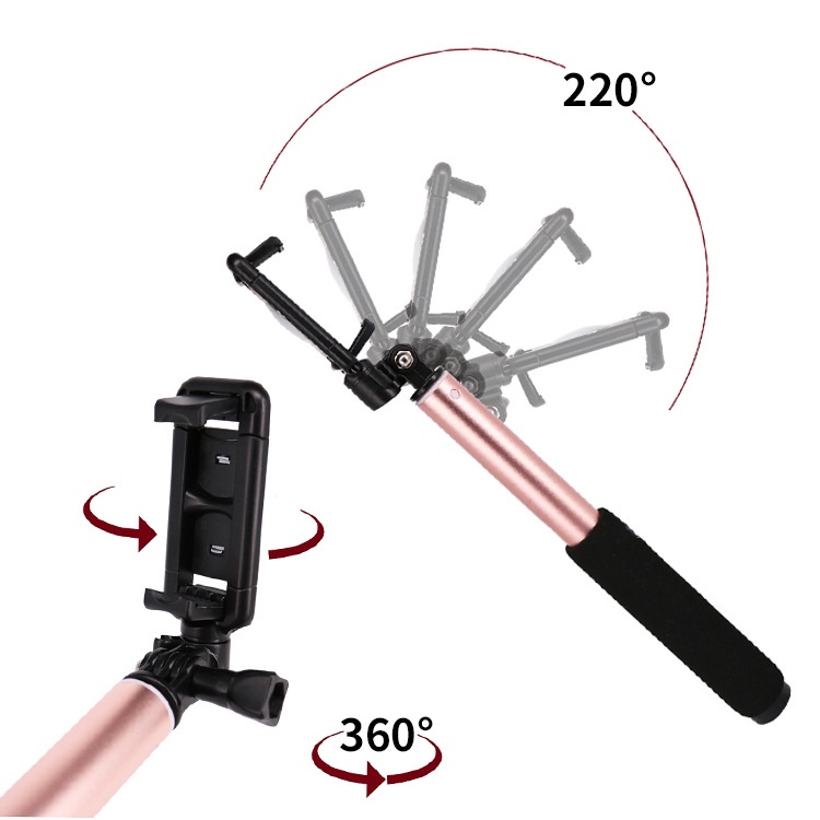 ™Tương thích với giao diện Android Type-c Micro Lihtning hỗ trợ trực tiếp gậy chụp ảnh tự sướng điều khiển bằng dây mẫu | BigBuy360 - bigbuy360.vn