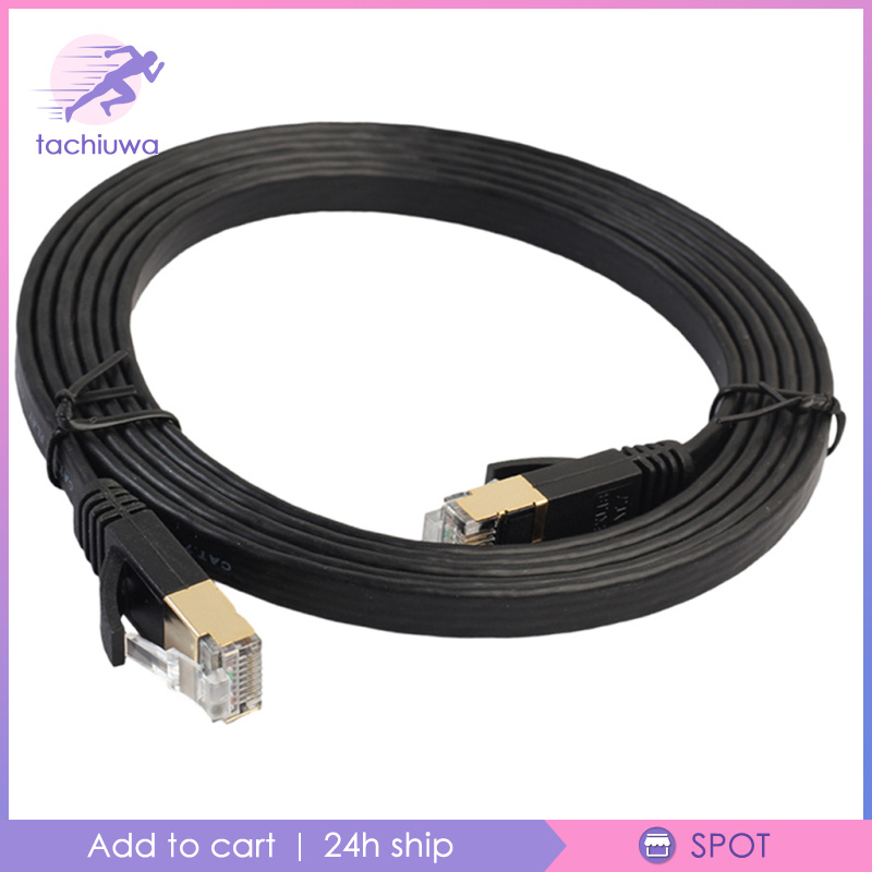Dây Cáp Mạng Ethernet Tốc Độ Cao Bằng Đồng 1.8m Cat7 600mhz