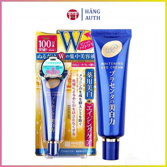 Kem Mắt Ngừa Thâm lLm Mờ Nếp Nhăn Mắt Meishoku Whitening Eye Cream Nhật Bản | WebRaoVat - webraovat.net.vn