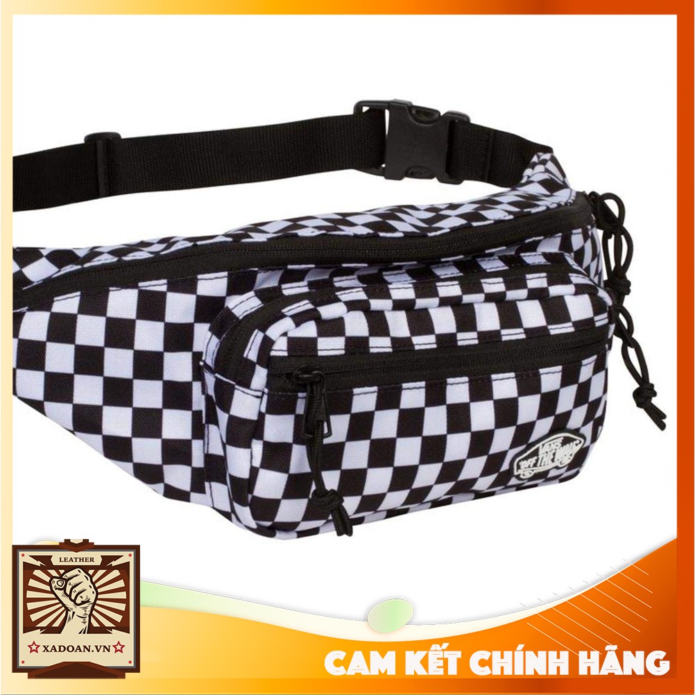 [XẢ KHO - CHUẨN AUTH]  Túi đeo chéo, Túi bảo tử Vans Ready Street Checkerboard sọc caro