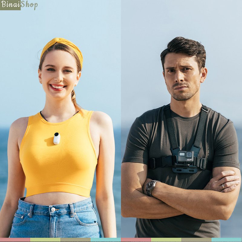 Insta360 Go 2 - Camera Hành Trình Siêu Nhỏ Gọn, Quay Phim 3K, Chống Nước IPX8, Ổn Định Hình Ảnh