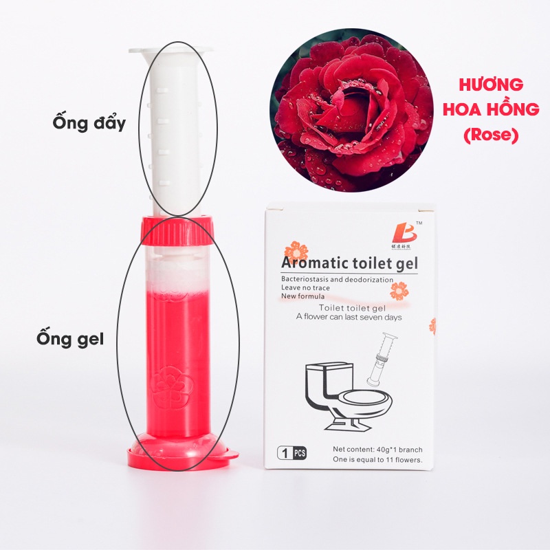 Gel thơm làm sạch khử mùi vệ sinh Diệt khuẩn khử trùng bồn cầu KABA