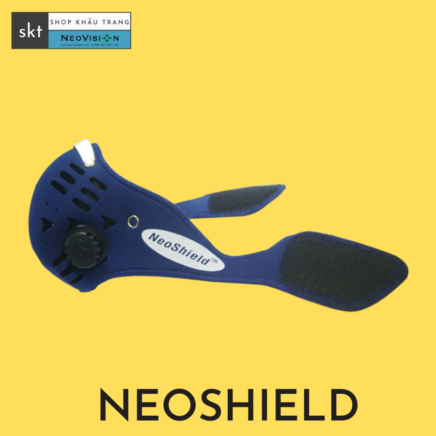 [RẺ NHẤT SHOPEE] KHẨU TRANG NEOSHIELD - CHỐNG BỤI MỊN - KHÁNG KHUẨN - CHỐNG ĐỘC CÓ VAN 1 CHIỀU