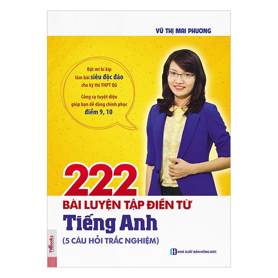 Sách - 222 Bài Luyện Tập Điền Từ Tiếng Anh