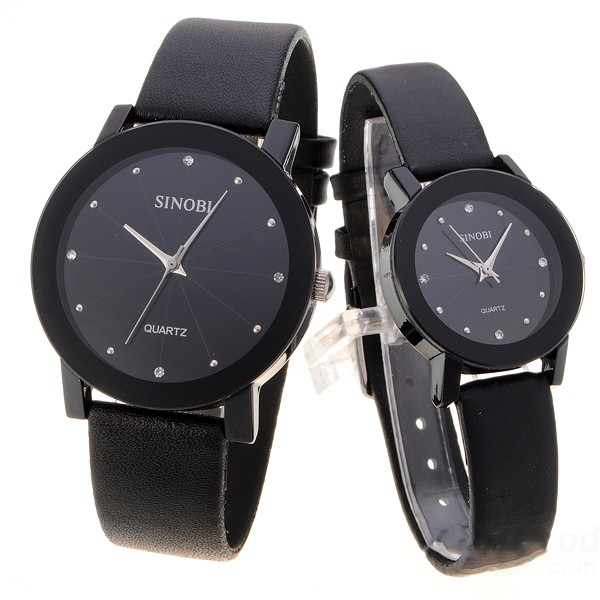 Đồng Hồ Đôi Sinobi 981 (Đen)