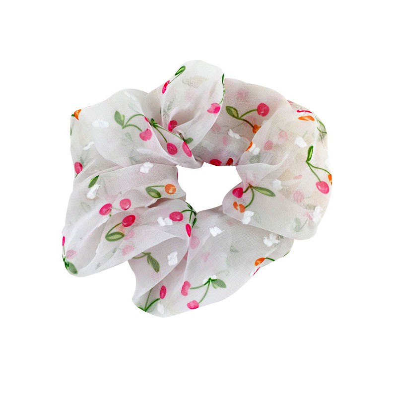 Dây Buộc Tóc Họa Tiết Hoa Thời Trang Cho Nữ