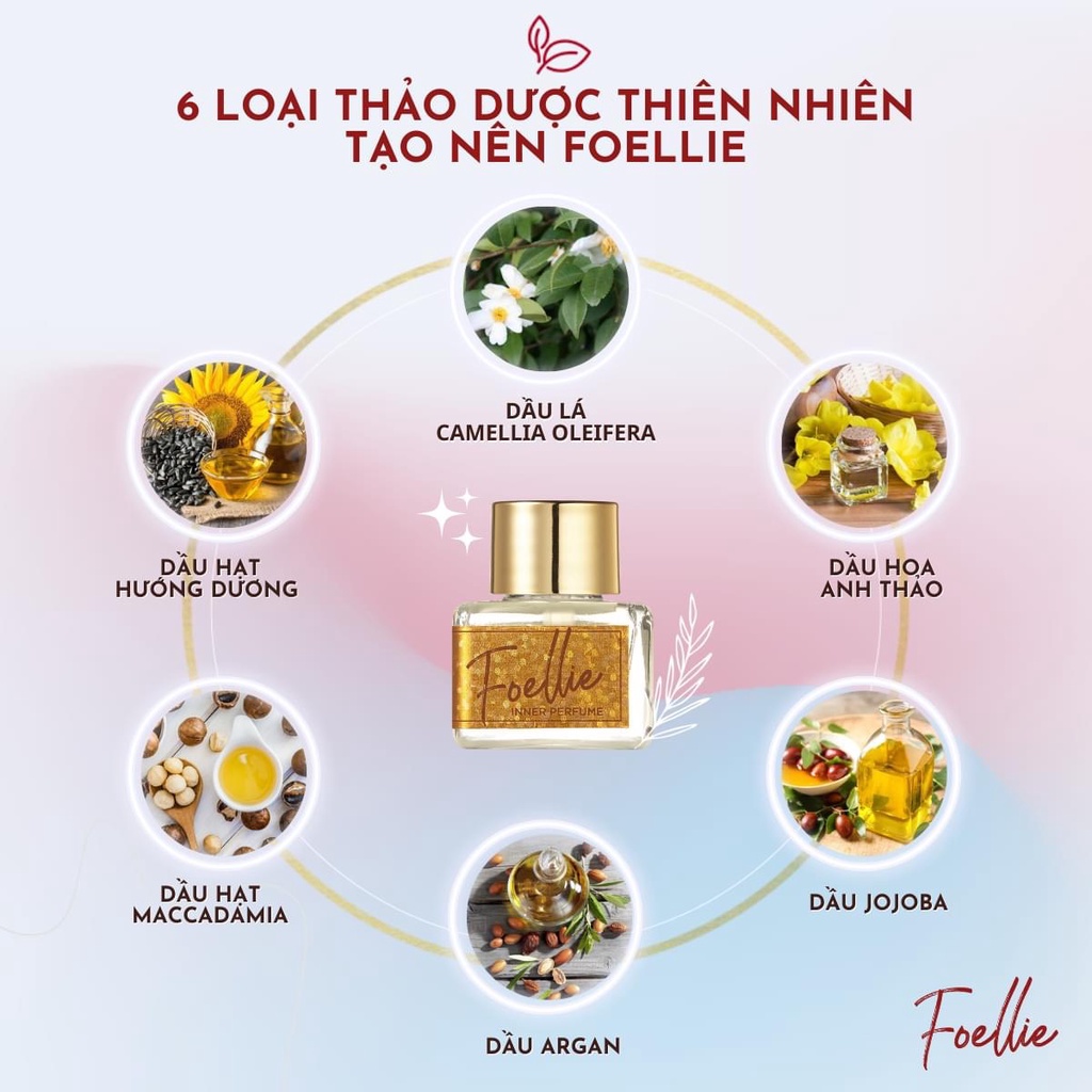 [Mã FMCGMALL giảm 8% đơn 250K] Nước Hoa Vùng Kín Foellie Hương Thơm Nồng Đượm 5ml - Eau de Bijou Inner Perfume 6100 | WebRaoVat - webraovat.net.vn