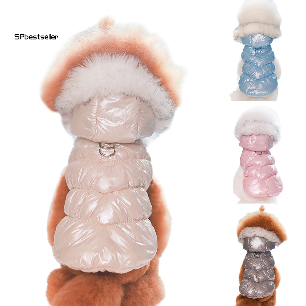 Áo Khoác Nhiều Màu Sắc Chống Biến Dạng Kèm Vòng Móc Cho Thú Cưng