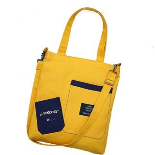 tote phối 2 túi ngoài