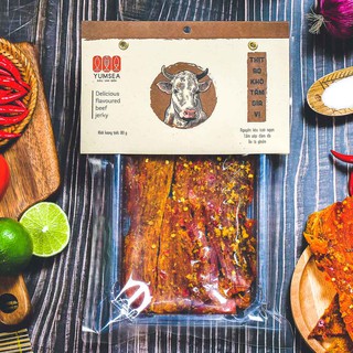 [500g] Thịt trâu gác bếp (đặc sản Sơn la) 100% thịt trâu tươi leo đồi